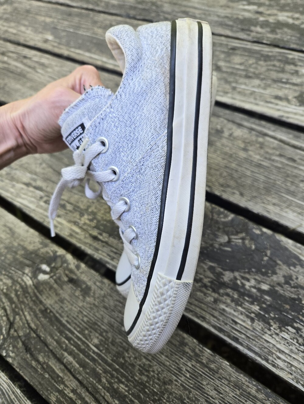 Converse Chuck Taylor All Star Madison Sneakers in Grey Heather Colorway - Picture 4 of 8